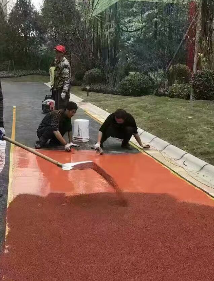聊城彩色路面改色是提升路面美观性