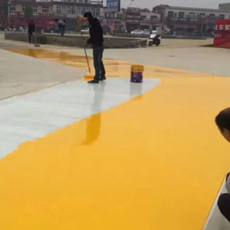 聊城彩色路面喷涂翻新的使用寿命多长